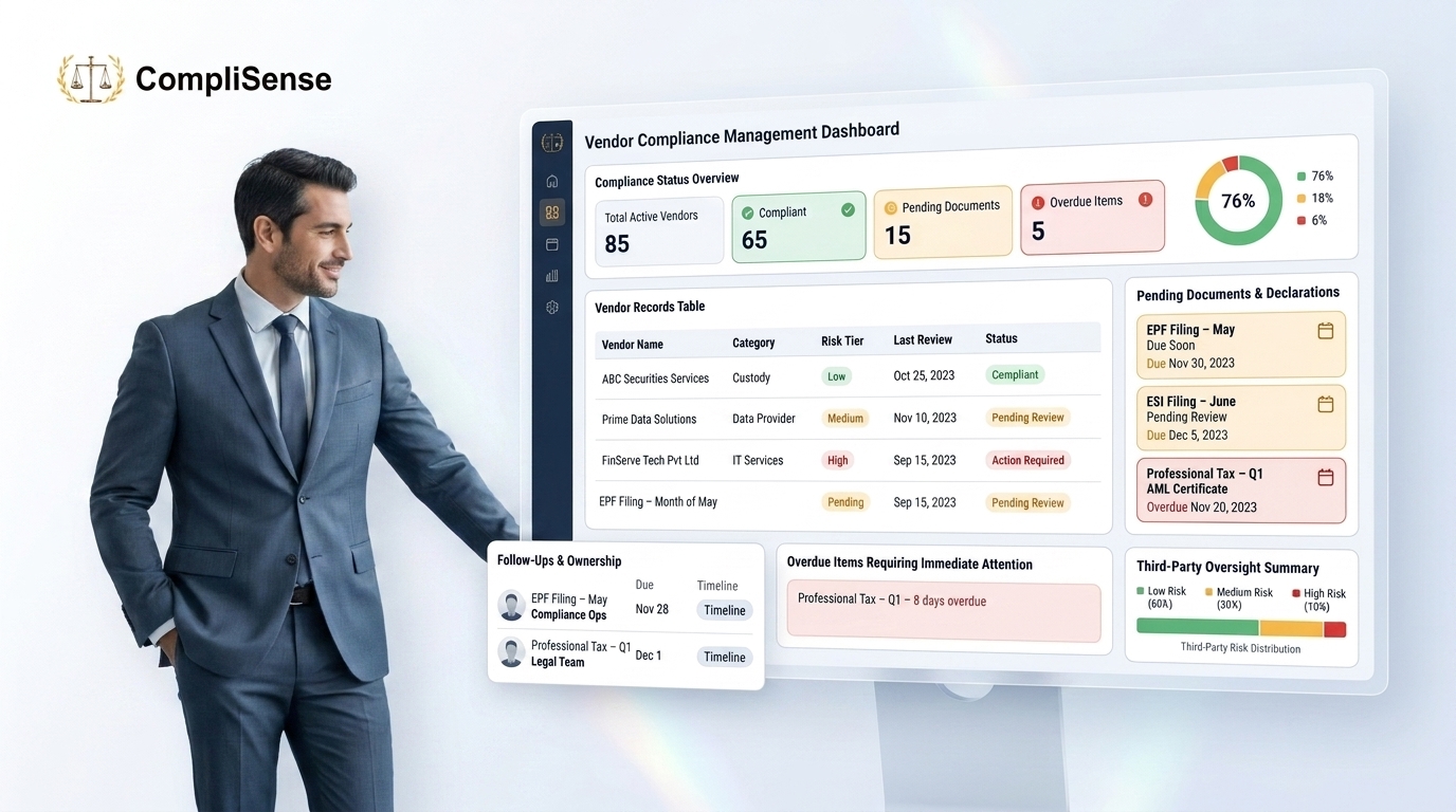 Vendor Compliance Management | CompliSense